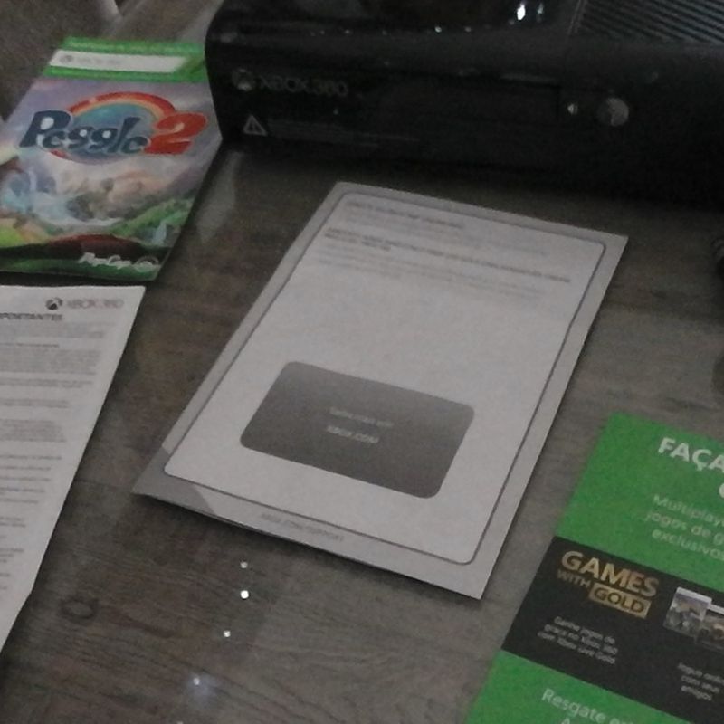 Xbox 360 Bloqueado em Estado de Novo com a Caixa | Console de Videogame  Xbox Usado 92924320 | enjoei