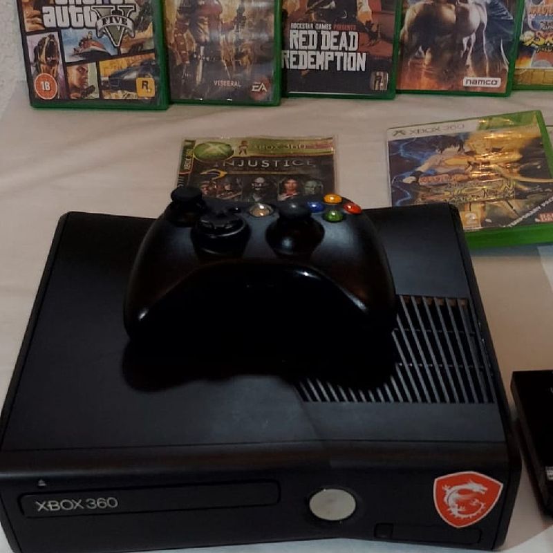 Xbox 360 desbloqueado, incluso mais de 15 jogos - Videogames - Aratuípe  1256790420