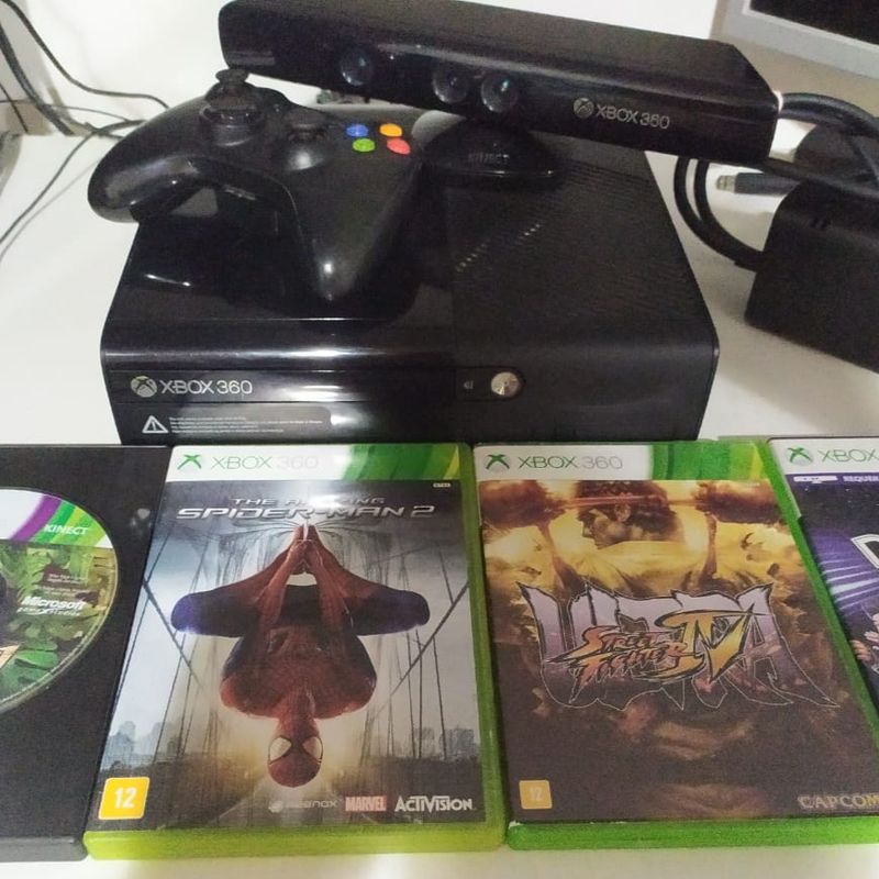 Xbox 360 Usado + 3 Jogos Originais | Console de Videogame Xbox 360 Usado  38909899 | enjoei