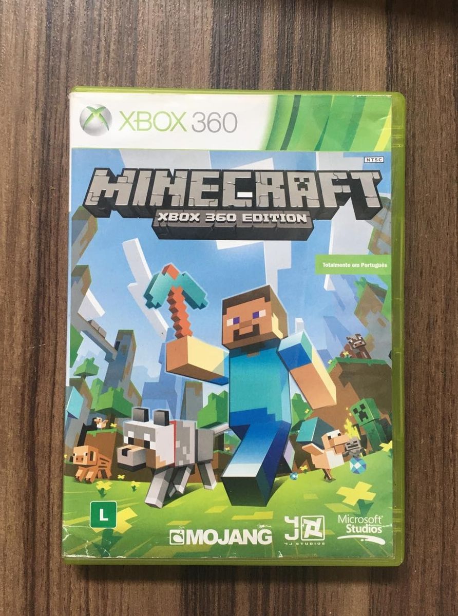 Xbox 360 - Minecraft Original | Jogo de Videogame ...