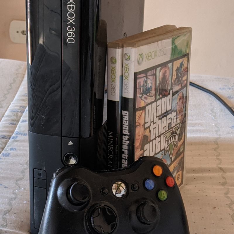 Xbox 360 Super Slim | Console de Videogame Xbox Usado 70412943 | enjoei