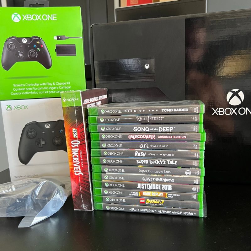 Vendo Xbox 360 Bloqueado + 14 Jogos Originais | Console de Videogame Xbox  Usado 77665145 | enjoei