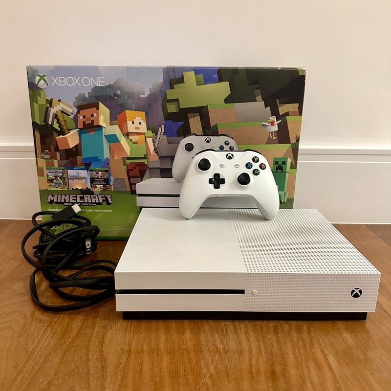 Xbox One 500gb Go Minecraft Edition Microsoft Usado 99023356 enjoei