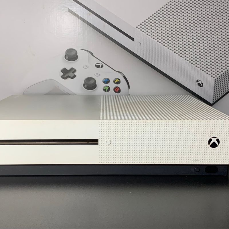 Video Game Xbox One S 1tb Usado Na Caixa +01 Control C/fio