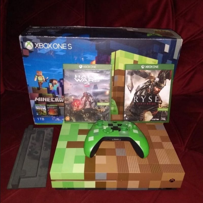 CONSOLE MICROSOFT XBOX ONE S 1TB + MINECRAFT