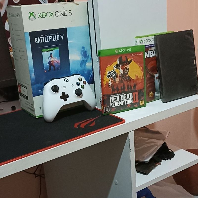 Xbox One S 1tb Microsoft | Console de Videogame Microsoft Usado 67404856 |  enjoei