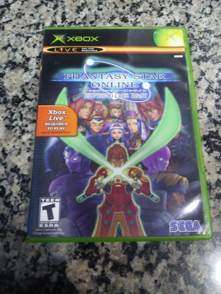 jogo Phantasy Star Online episode 1 e 2 XBox - sega - Outros Games