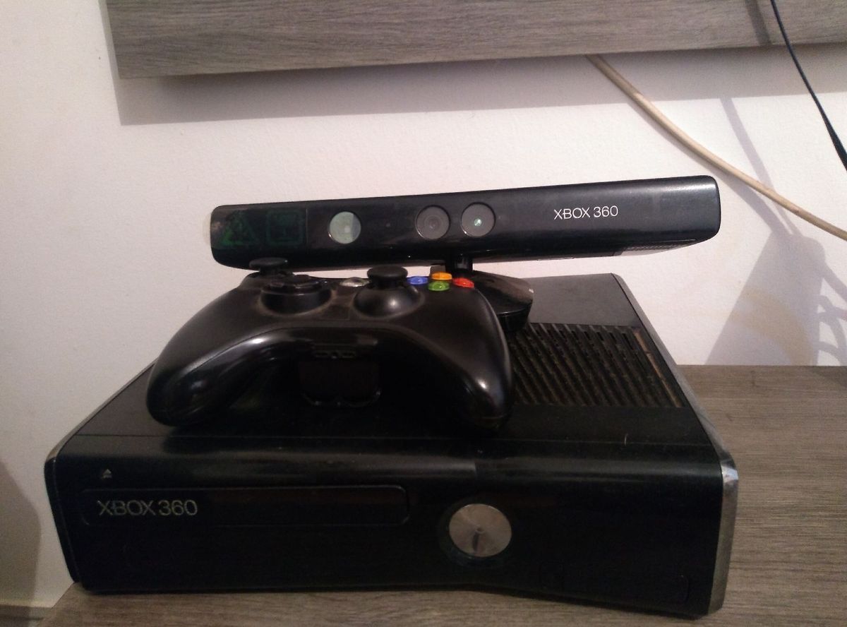 Kinect do Xbox Slim 360 com Um Jogo Já Incluso | Acessório p/ Videogame ...