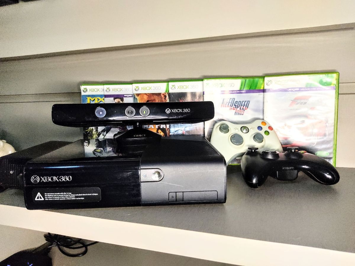 Xbox360 Lite Console De Videogame Microsoft Usado 51619207 Enjoei