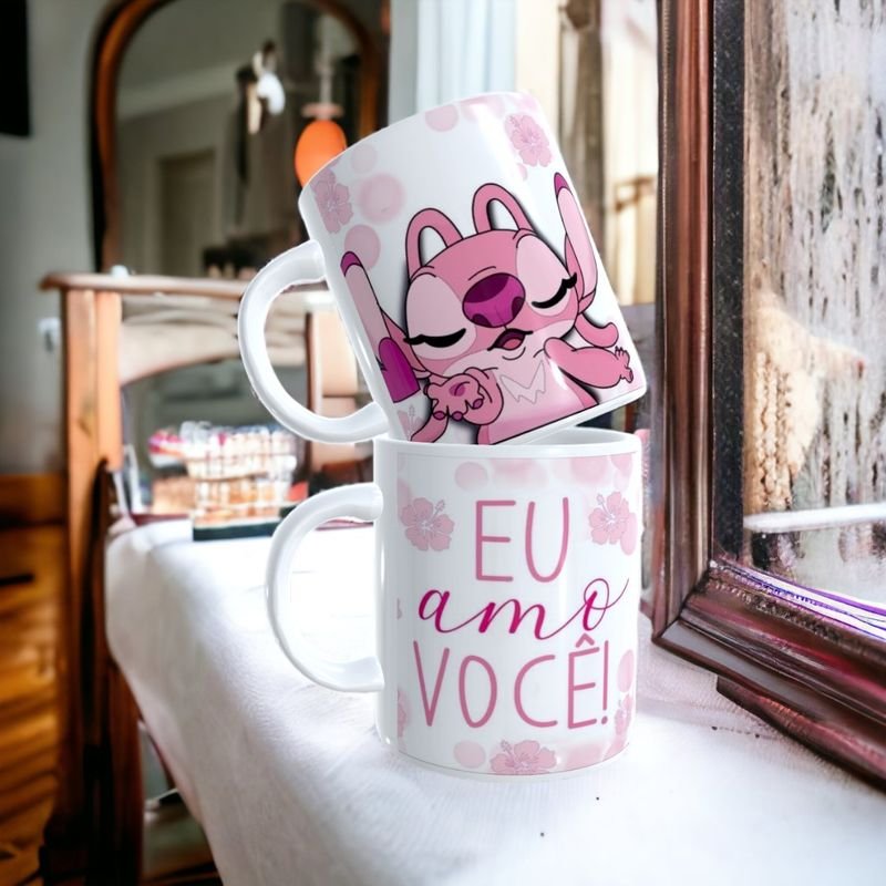 Caneca da Coleção Princesa Tiana para personalizar o nome em