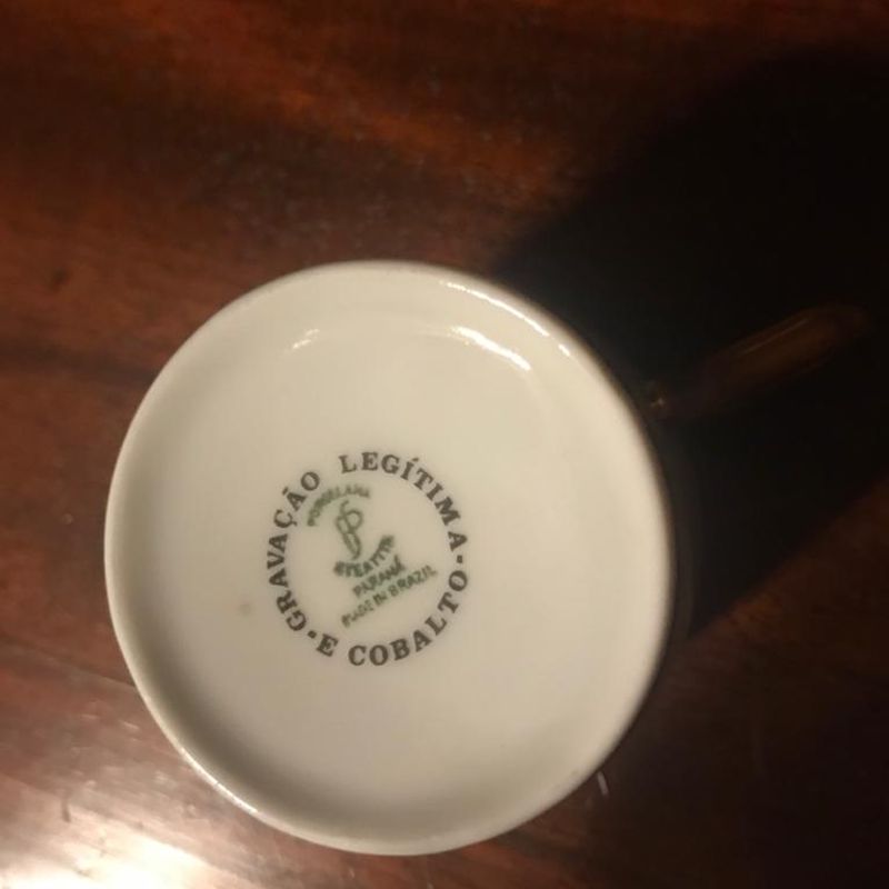 Conjunto Para Chá E Café Em Porcelana Steatita Paraná - Mundaréu - Não é só  um antiquário