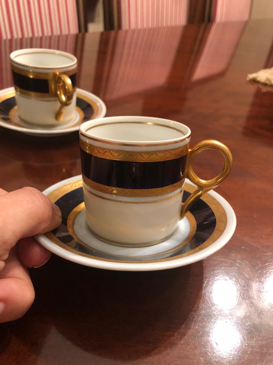 Conjunto Para Chá E Café Em Porcelana Steatita Paraná - Mundaréu - Não é só  um antiquário