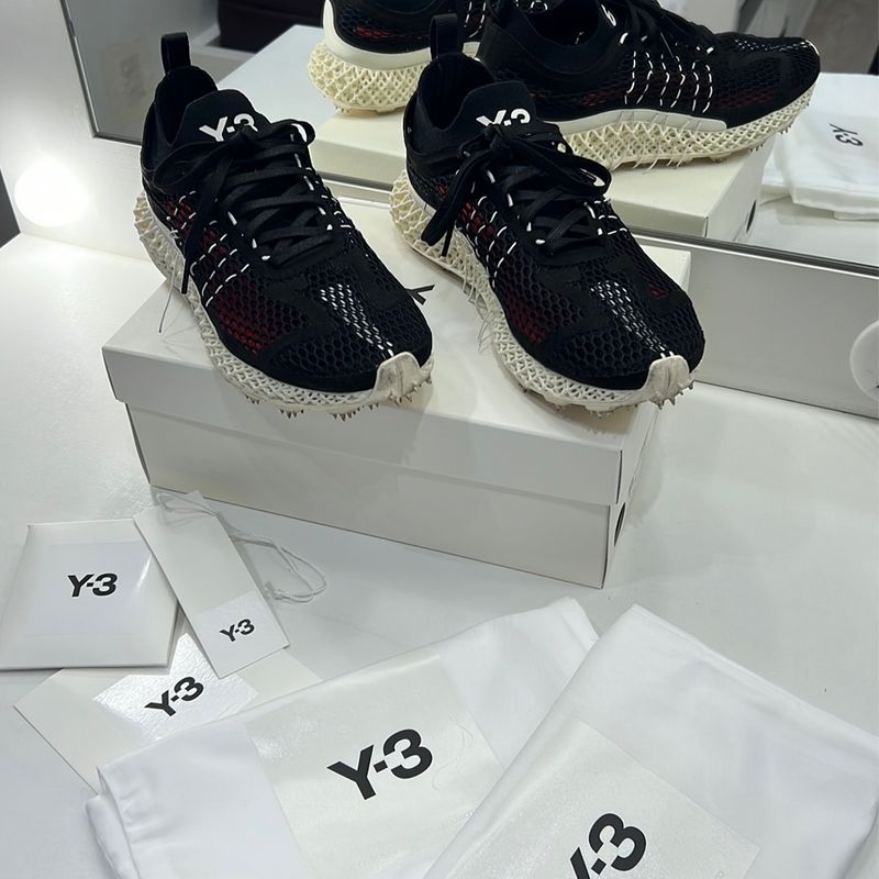 Shoes - Y-3 Runner adidas 4D Halo - Black