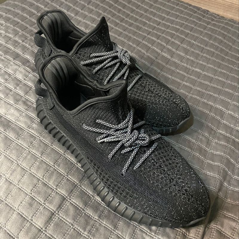 yeezy static reflective preto