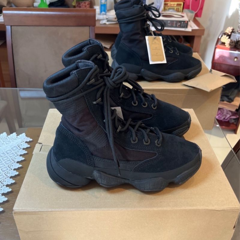Yeezy 500 High Tactical Boot Utility Black 34br | Adidas Nunca