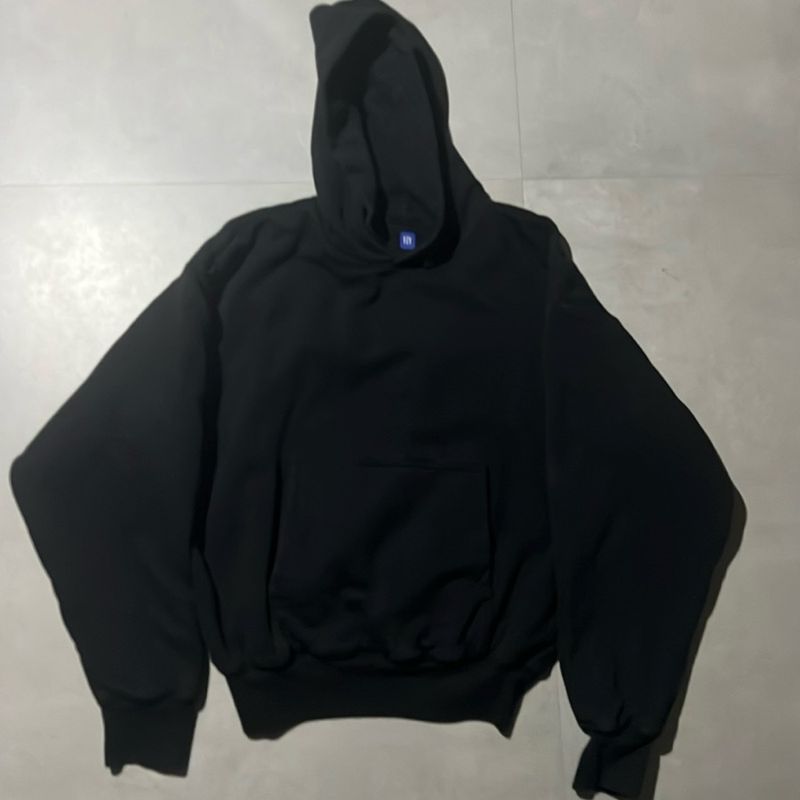Yeezy Gap Perfect Hoodie Preta Tamanho Large | Yeezy Usado