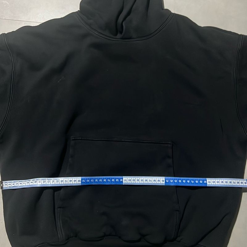 Yeezy Gap Perfect Hoodie Preta Tamanho Large | Yeezy Usado