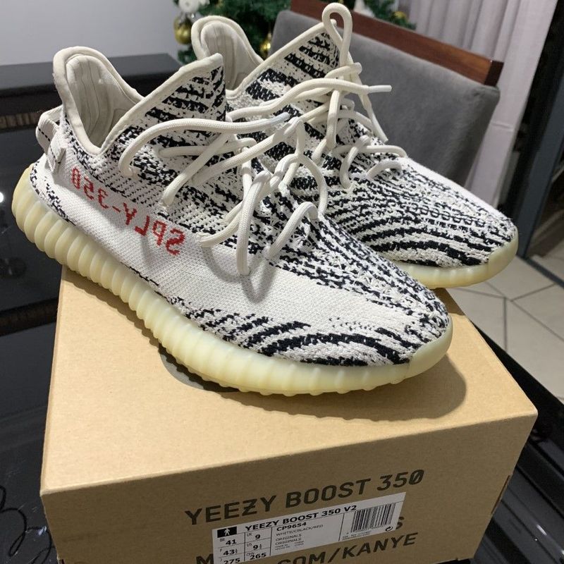 Zebra best sale yeezy original