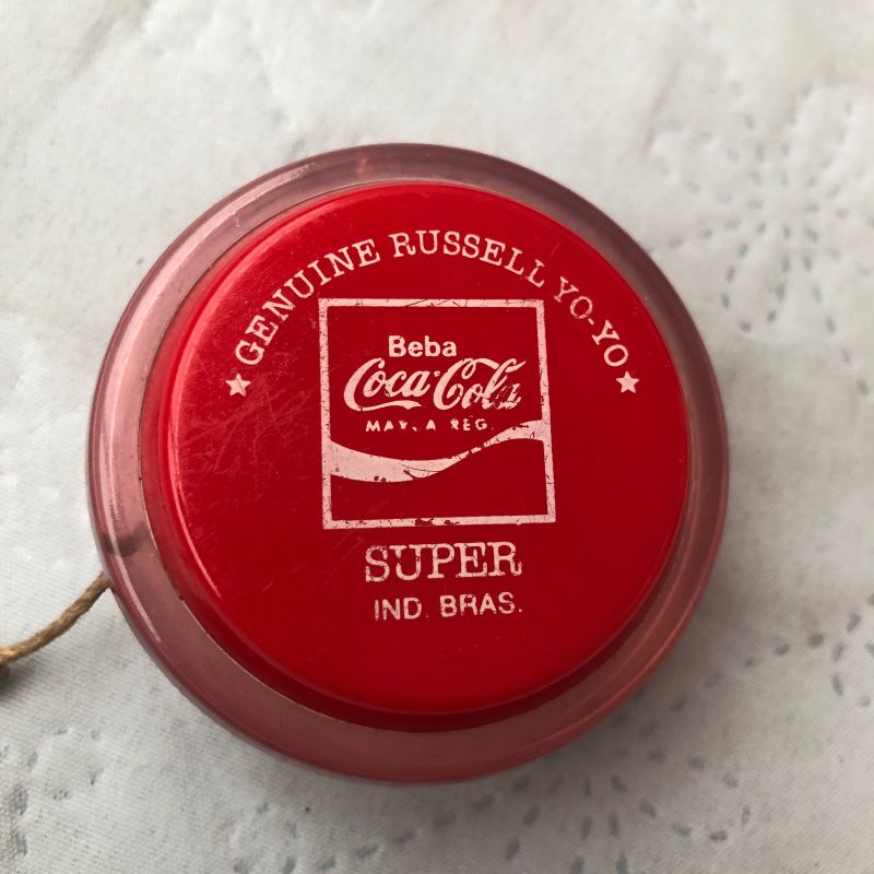 Yoyo Coca Cola Genuine Russell Super com Cordão Original Ioio Yo
