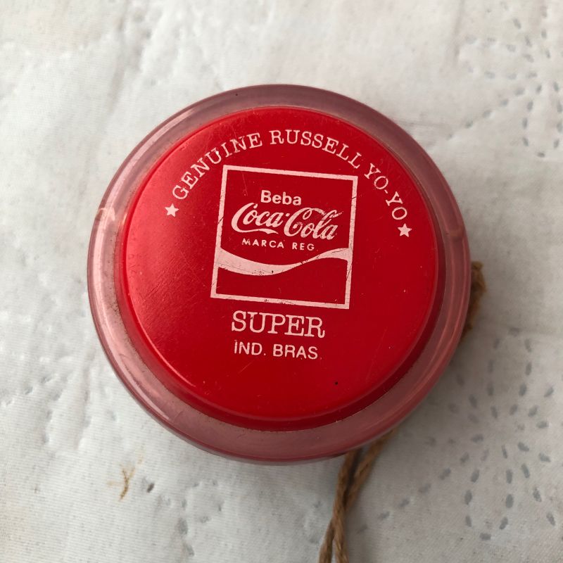 Yoyo Coca Cola Genuine Russell Super com Cordão Original Ioio Yo