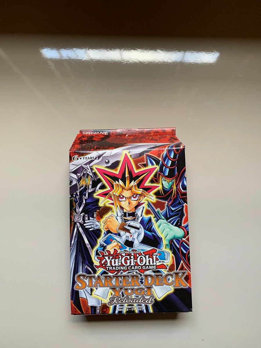 Yu Gi Oh! Starter Deck Yugi Reloaded Inglês Produto Masculino