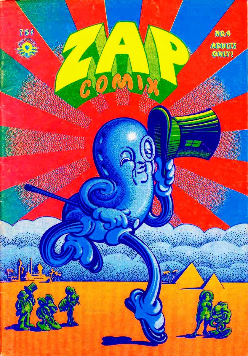Zap Comix N° 4 - Robert Williams / Robert Crumb / Spain Rodriguez
