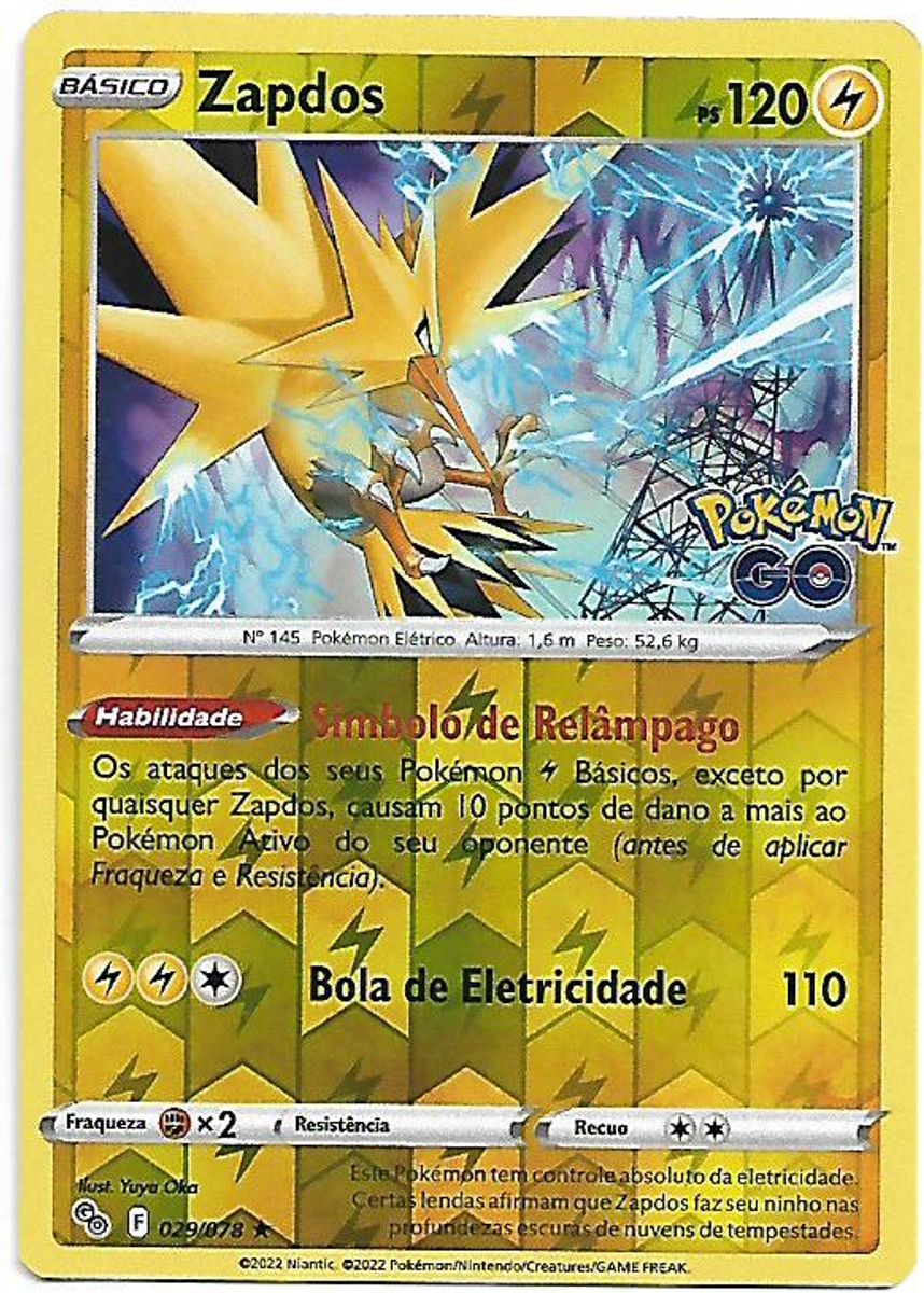 Card Pokemon Raro Shiny + 5 Cartas De Brinde Copag Original