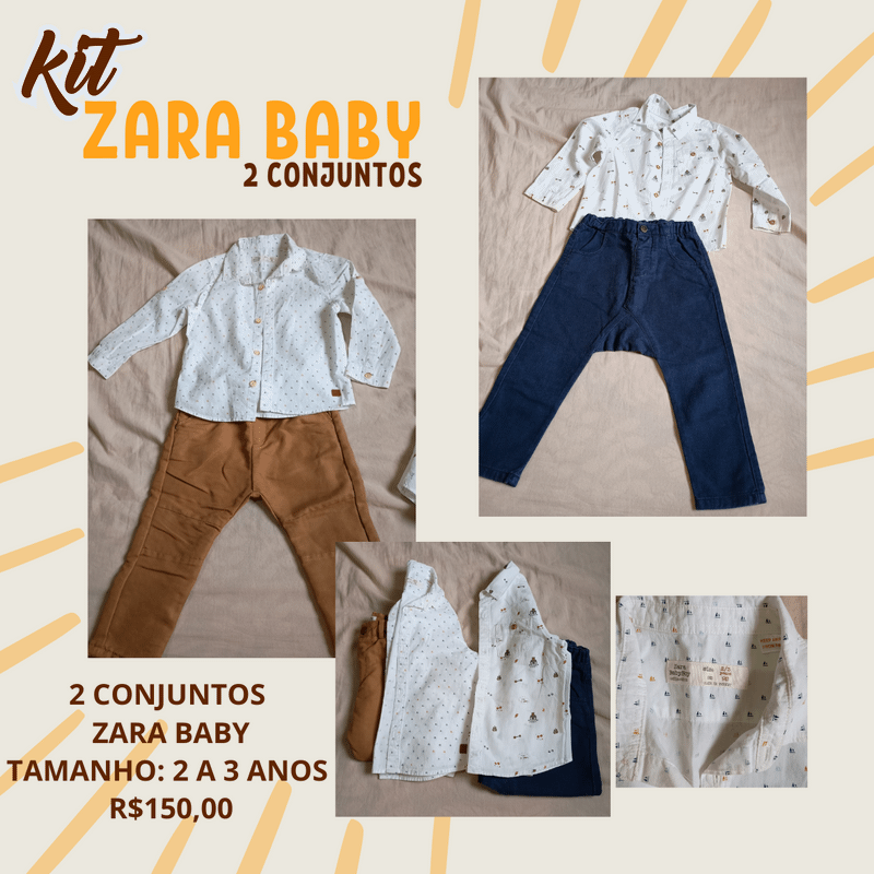 Zara boy shops bundle