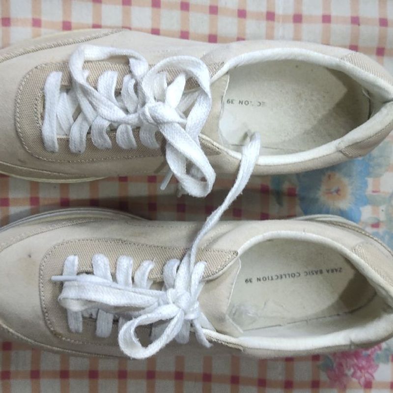 Zara Basic Collection T nis T nis Feminino Zara Basic Collection