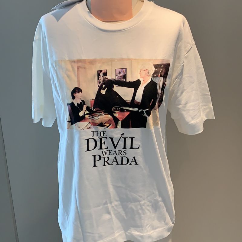Zara Camiseta The Devil Wears Prada | Camiseta Feminina Zara Nunca Usado  62671373 | enjoei