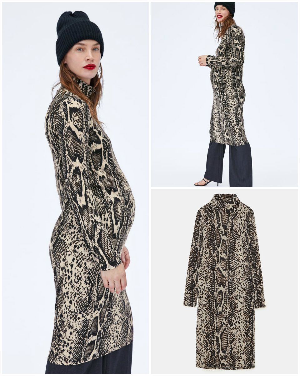 vestidos para gravidas zara