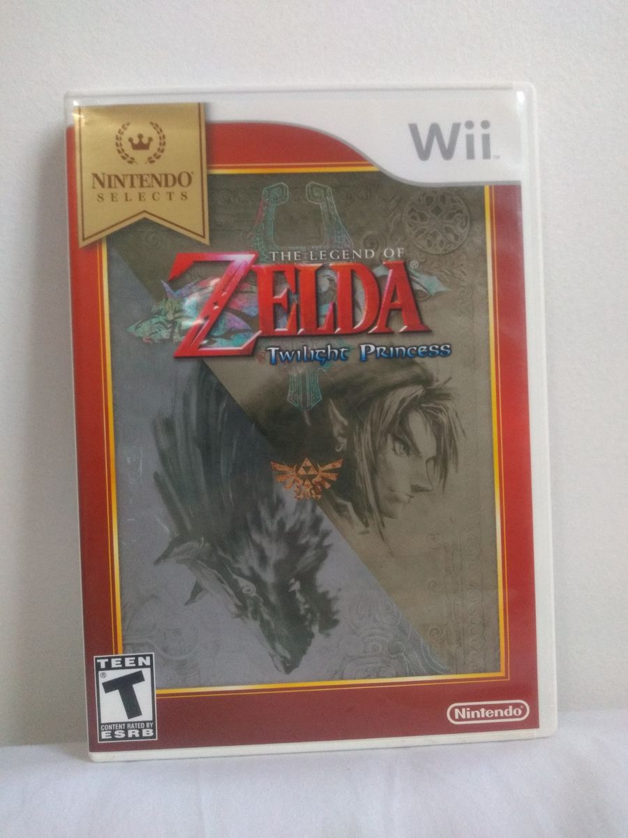 Zelda Twilight Princess Jogo de Videogame Nintendo Usado 74735957