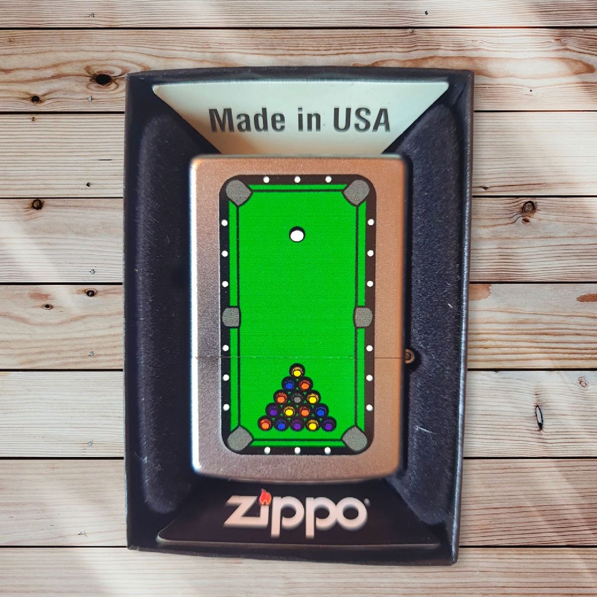 Zippo Pool Table Produto Masculino Zippo Nunca Usado 75428473 enjoei
